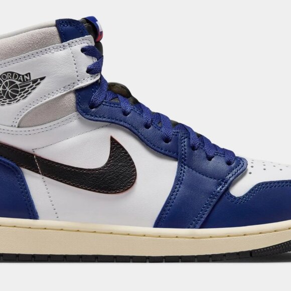 Air Jordan 1 Retro OG High Rare Air Deep Royal Blue Size 9.5 Brand New DZ5485 - Picture 2 of 6